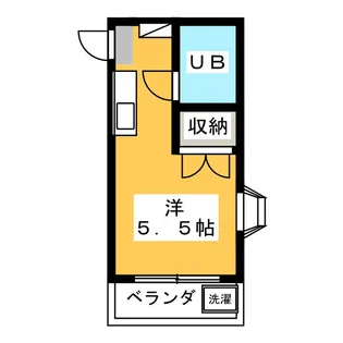 メゾンフローラル小川【3階】の間取り