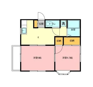 K.Lハイツ福王台【2階】の間取り