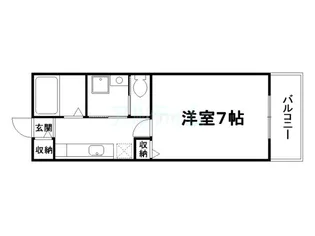 インテグレート清水五条【1階】の間取り