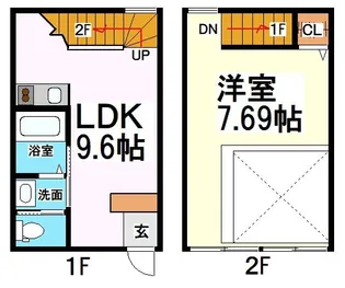 東京都世田谷区赤堤1【一戸建】の間取り
