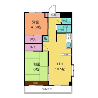 アルクヒルズ【3階】の間取り