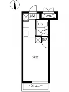 神奈川県横浜市鶴見区向井町2【マンション】の間取り