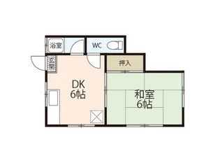 コーポ片山【2階】の間取り