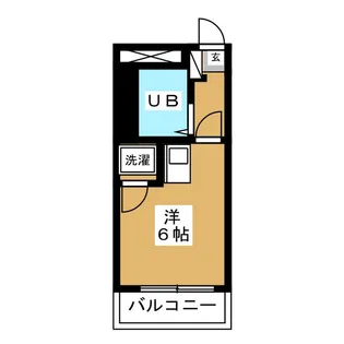 ペアパレス徳丸【3階】の間取り