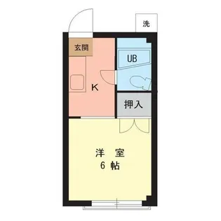 東京都八王子市東中野【アパート】の間取り