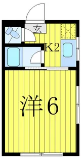 赤羽台文化アパート【1階】の間取り