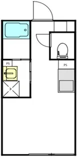 クレサージュ町屋II【1階】の間取り