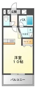 山口県山口市小郡下郷【マンション】の間取り