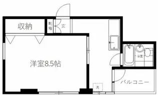松崎ビル【5階】の間取り