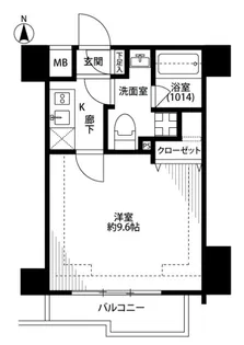 プレール・ドゥーク永福町【2階】の間取り