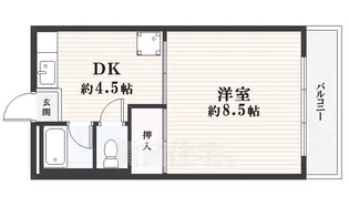 第二高重ビル【1階】の間取り