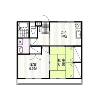 レジデンス白石【1階】の間取り