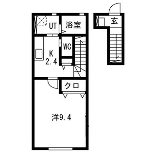 Lien(リアン)A【2階】の間取り