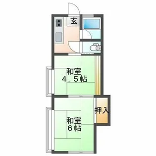 サンセットヒル【2階】の間取り
