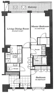 麻布第一マンションズ【3階】の間取り