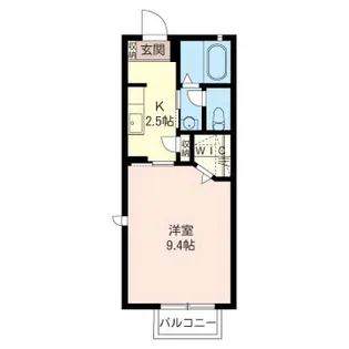 アンゼリカ【2階】の間取り