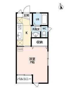 シオンコート【1階】の間取り