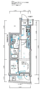 メインステージ成増II【2階】の間取り