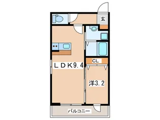 仮)本町2丁目新築工事【2階】の間取り