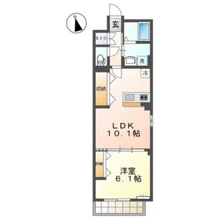 オークフォレスト 聖蹟桜ヶ丘【1】【3階】の間取り