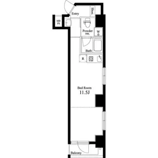 ミリアビタNO.22【2階】の間取り
