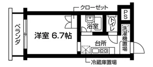 Nasic志村坂下【5階】の間取り