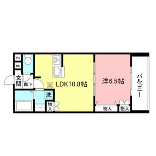 東京都渋谷区神山町【マンション】の間取り