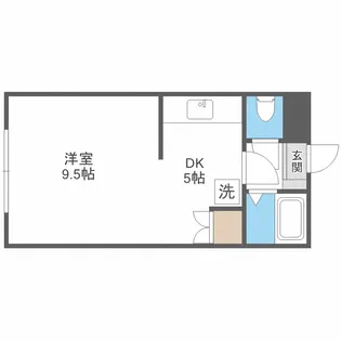 北海道札幌市中央区大通東5【マンション】の間取り
