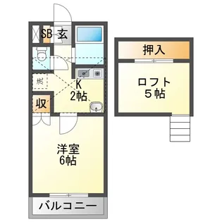 メゾン・ド・フォーユー【1階】の間取り