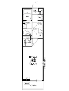 リブリ・レクレドール【2階】の間取り