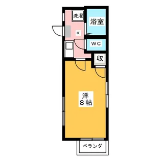 コーポT・Y【2階】の間取り