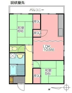 飛鳥ビル【2階】の間取り