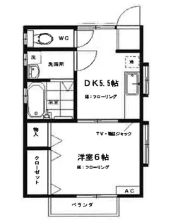 クレインハイム【1階】の間取り