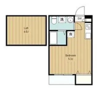 神奈川県大和市鶴間2【アパート】の間取り