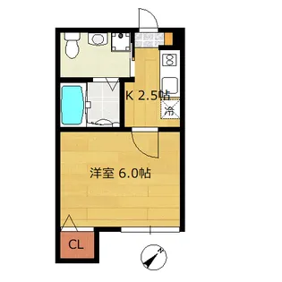 M&M船橋【1階】の間取り