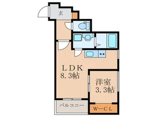 MKハイツ【2階】の間取り