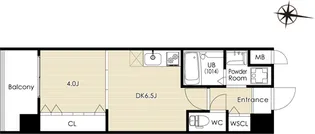 RenoasHAKATA【8階】の間取り