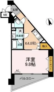 T-2FLAT【7階】の間取り
