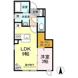 ブリーゼ【1階】の間取り