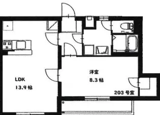 ファーム・ヴィラII【2階】の間取り