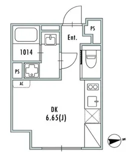 GRAN PASEO大森III【1階】の間取り
