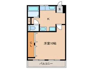 新小田ビル【4階】の間取り