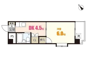 グレイス米田【2階】の間取り