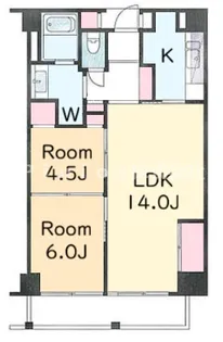 ストーク新宿【12階】の間取り