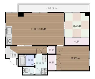 宇都マンション【3階】の間取り