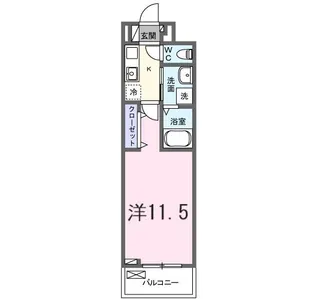 たばさはうすII【3階】の間取り