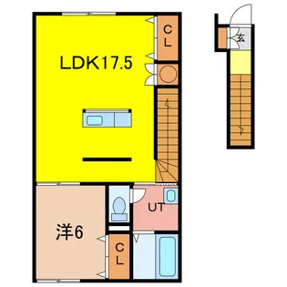 COCOA【2階】の間取り