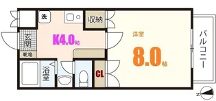 ピア サテライト【2階】の間取り