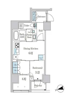 ザライオンズフォーシア外神田【9階】の間取り
