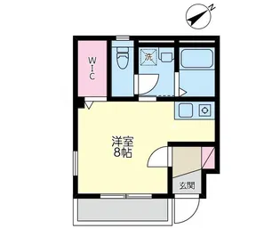 フローラ【1階】の間取り